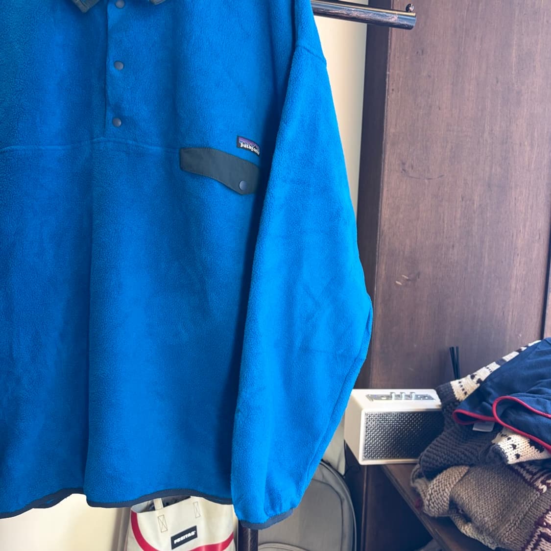 15594 - 90s 파타고니아 신칠라 플리스 풀오버 상품이미지4