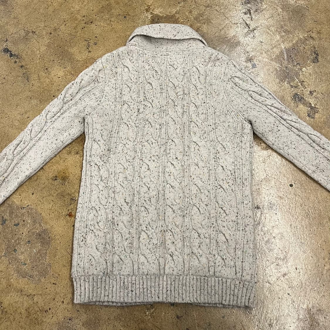 [정품/XS] 타미힐피거 케이블 니트 가디건 b10 상품이미지4