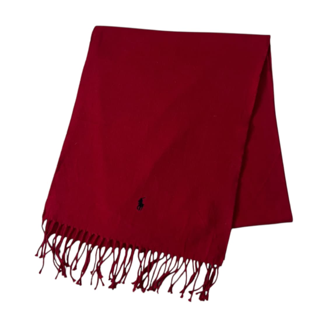 폴로 랄프로렌 스몰포니 레드 머플러 상품이미지1