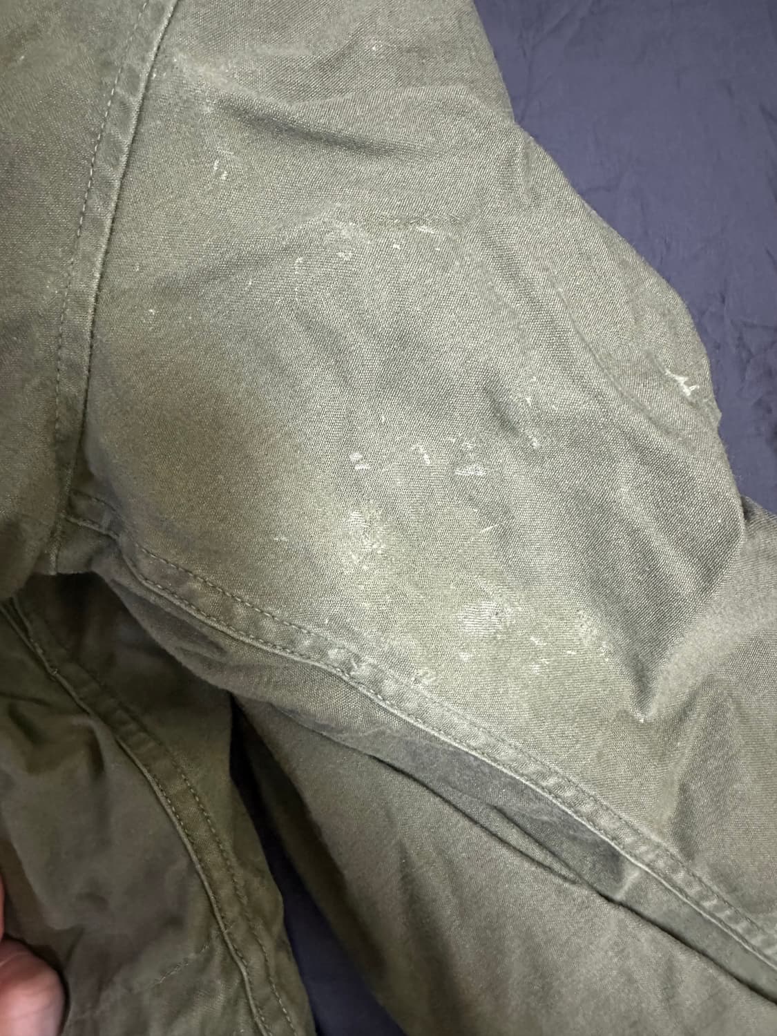 70s 알파인더스트리 오리지널 M65 필드 자켓 상품이미지5