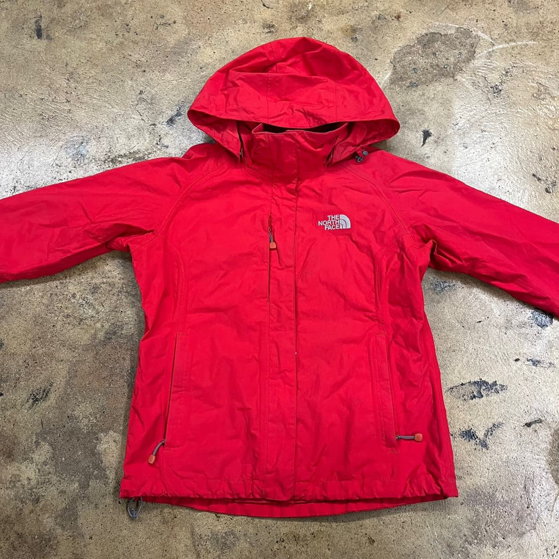 [정품/M] 노스페이스 빨간색 바람막이 자켓 b19 상품이미지3