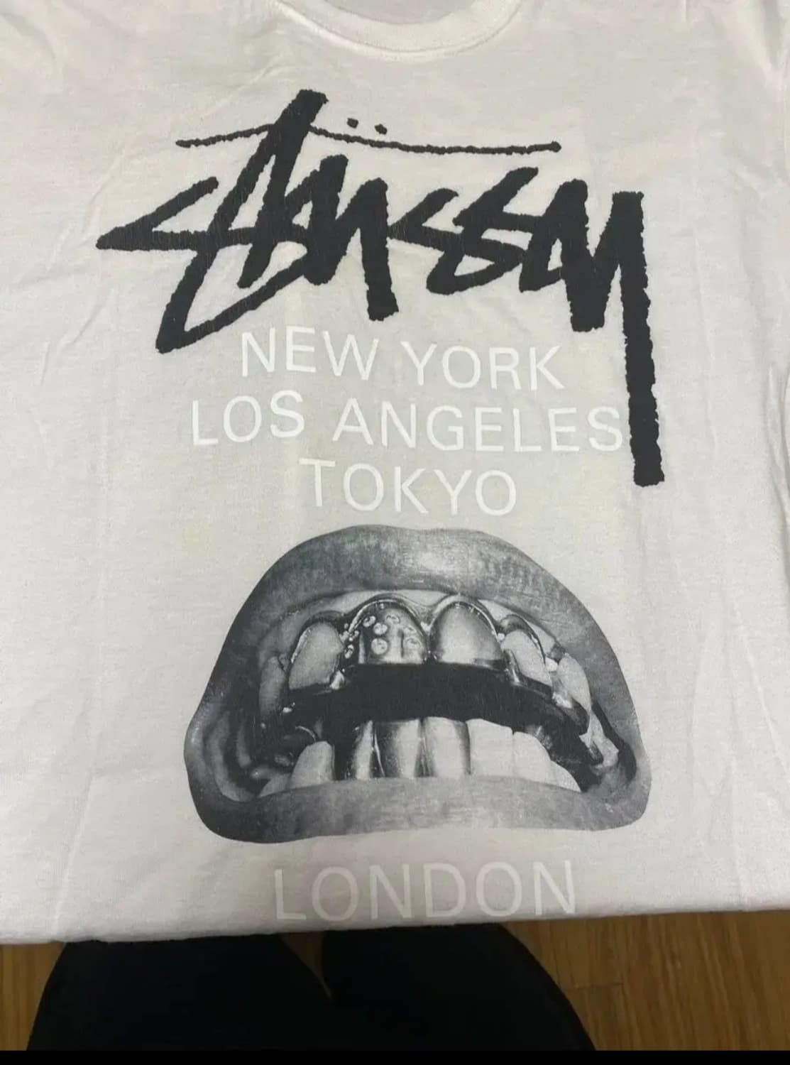 스투시 릭오웬스 40월드투어 반팔 L 상품이미지1