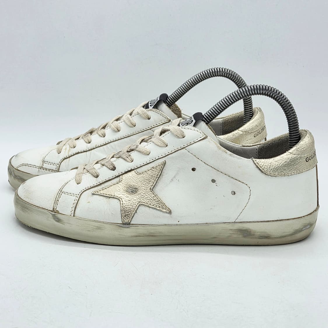  골든구스 우먼스 슈퍼스타 화이트/골드 (39)  상품이미지1