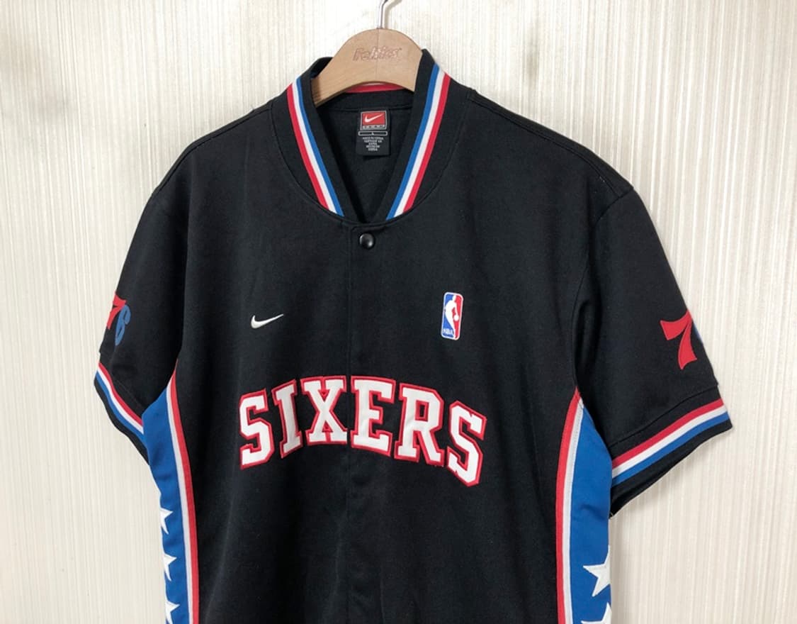NBA 나이키 필라델피아 76ERS 90's 올드슈팅져지 유스L(성인S) 상품이미지6