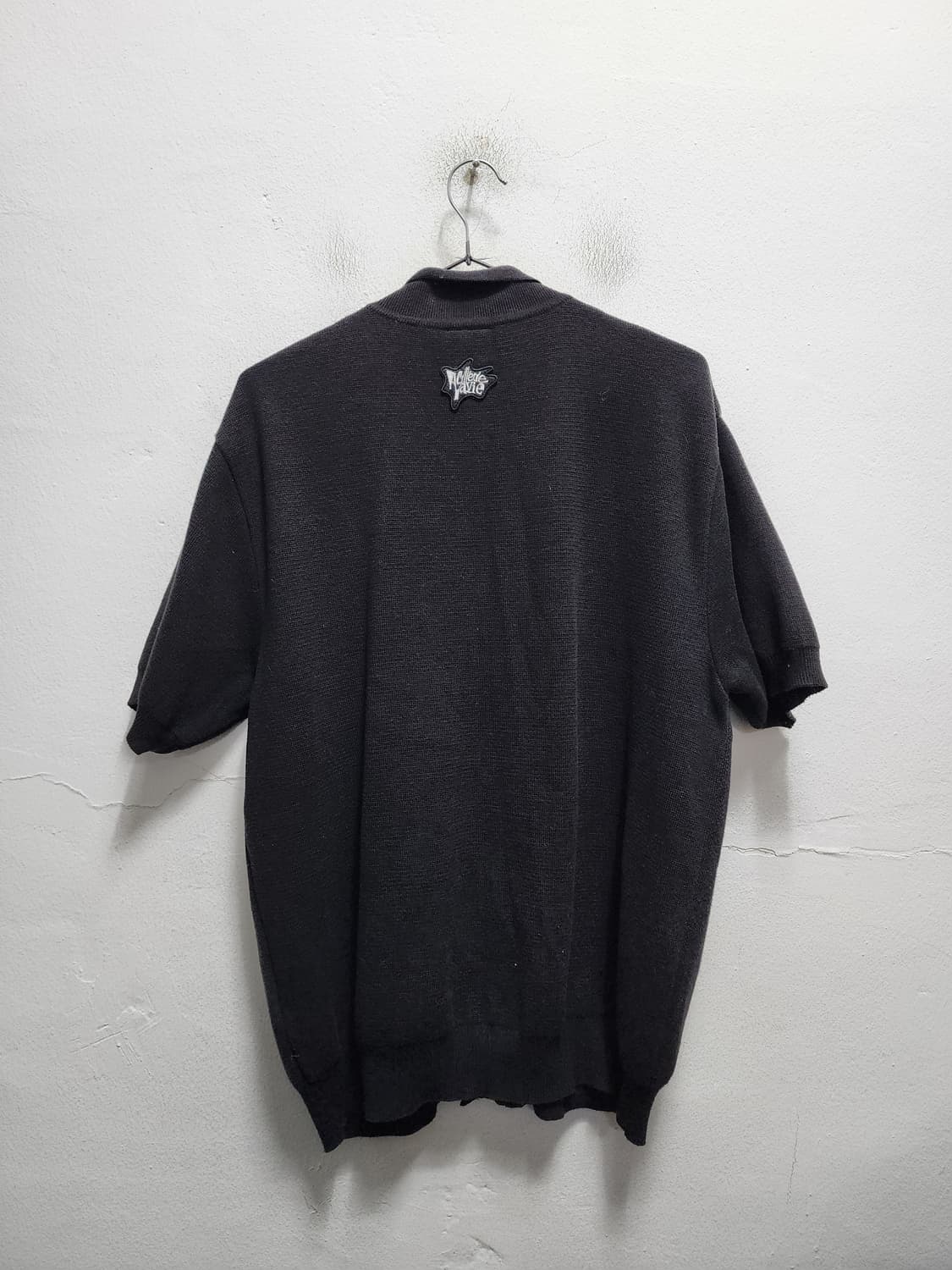 아크메드라비 반팔 니트 집업 상품이미지2