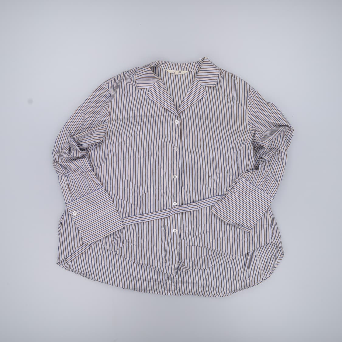 2 한섬오즈세컨 스트라이프 셔츠 0330H1 상품이미지1