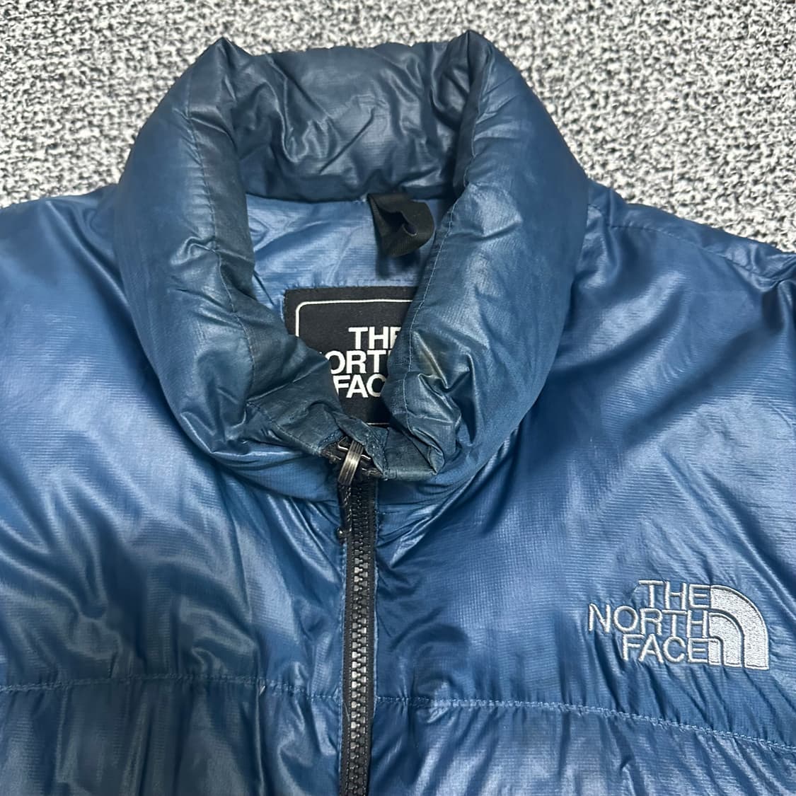 (100) 노스페이스 써밋시리즈 패딩 네이비 상품이미지5