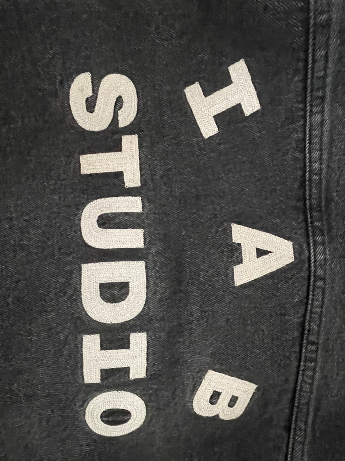 아이앱 스튜디오 x 리 데님 자켓 블랙 IAB Studio x Lee D 상품이미지1