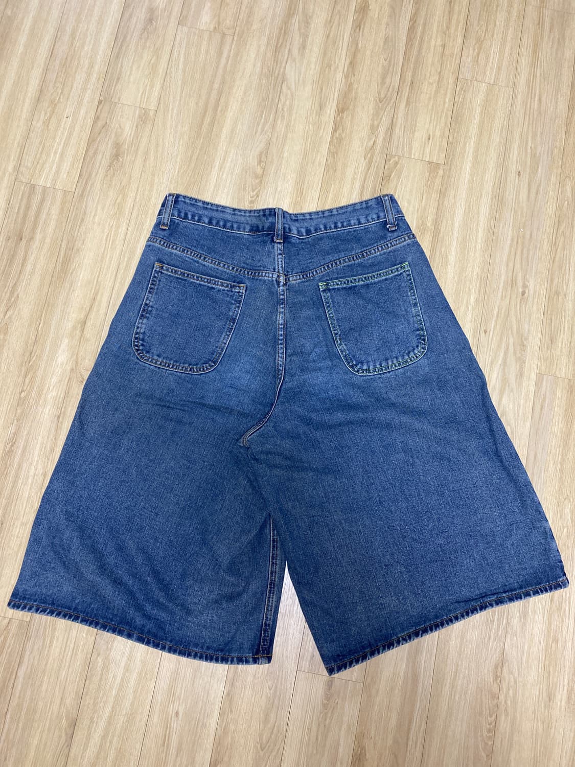 Frei 버뮤다 스티치 데님팬츠 상품이미지2