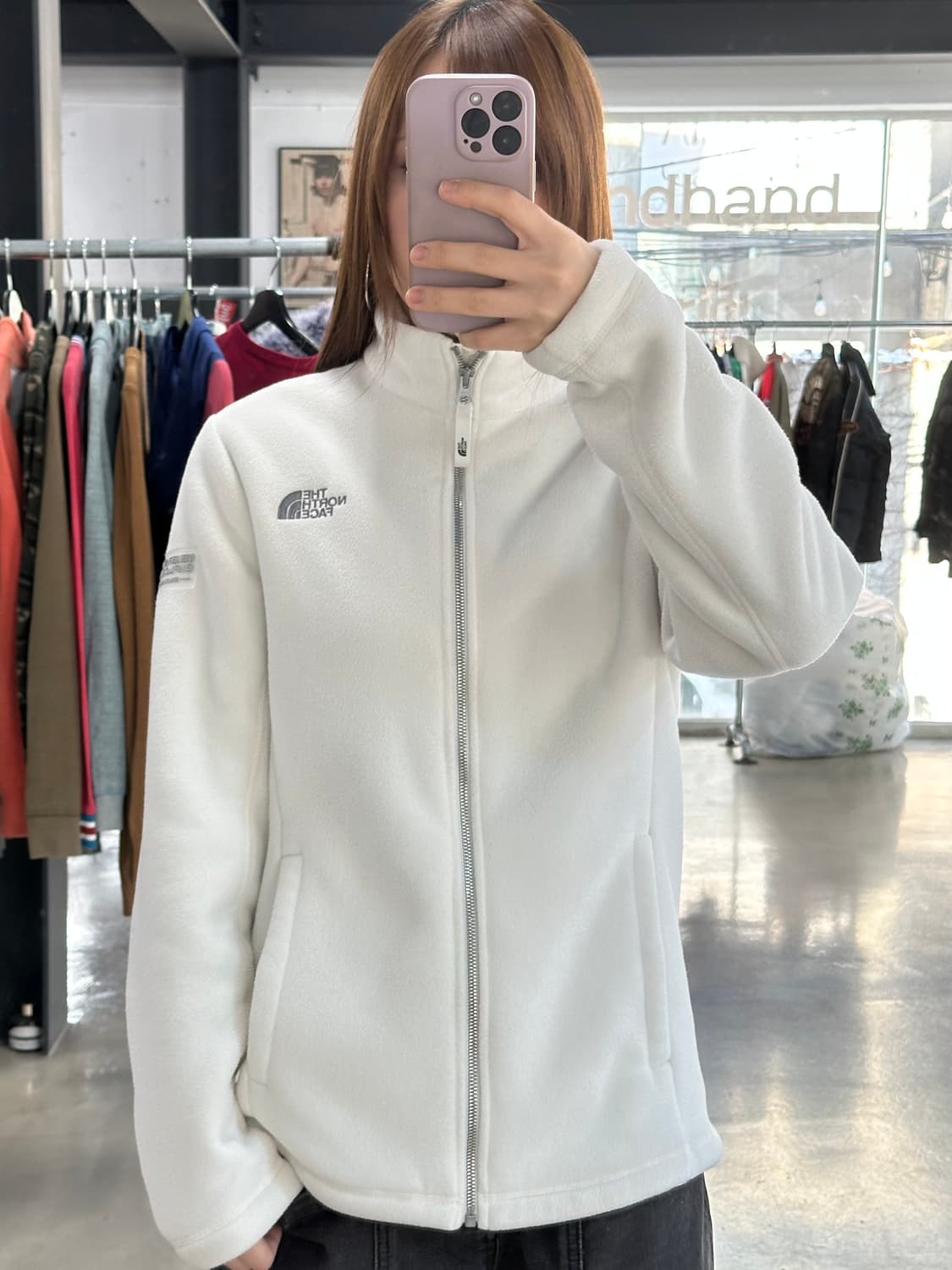 노스페이스 화이트라벨 플리스집업 상품이미지4