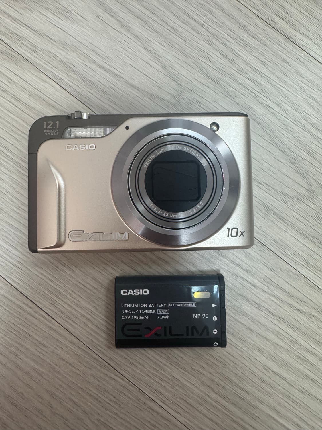 ‼️황변이 없는 미품‼️ 카시오 엑슬림 H10 (h15) 디카 상품이미지1