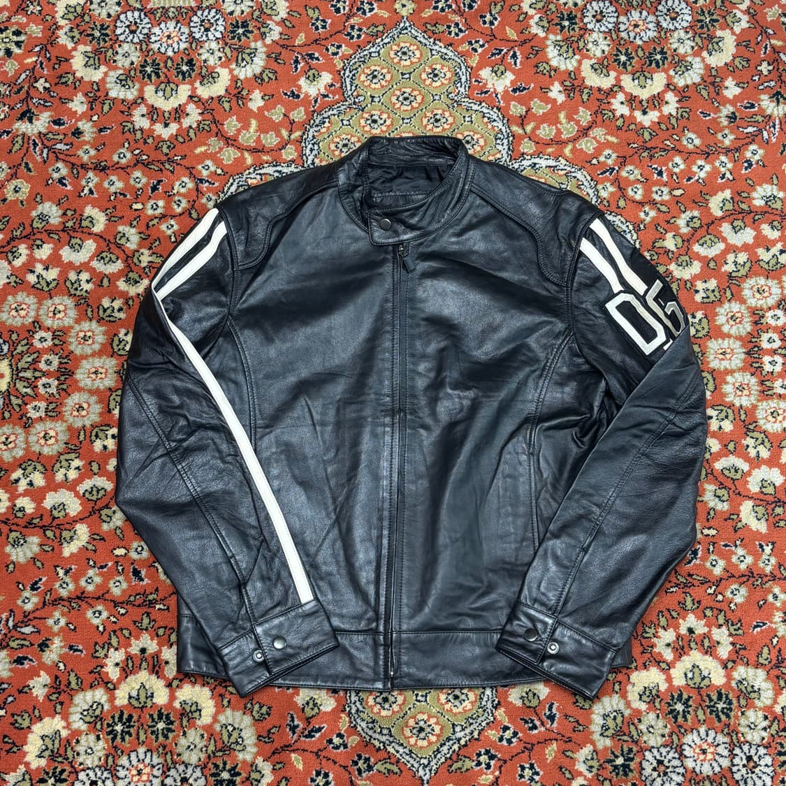 [52] 돌체앤가바나 빈티지 레이싱 라이더 자켓 상품이미지1