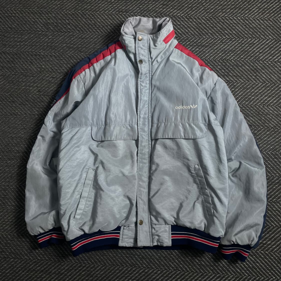 90s 아디다스 올드스쿨 배색 패디드 자켓y 4644 상품이미지2