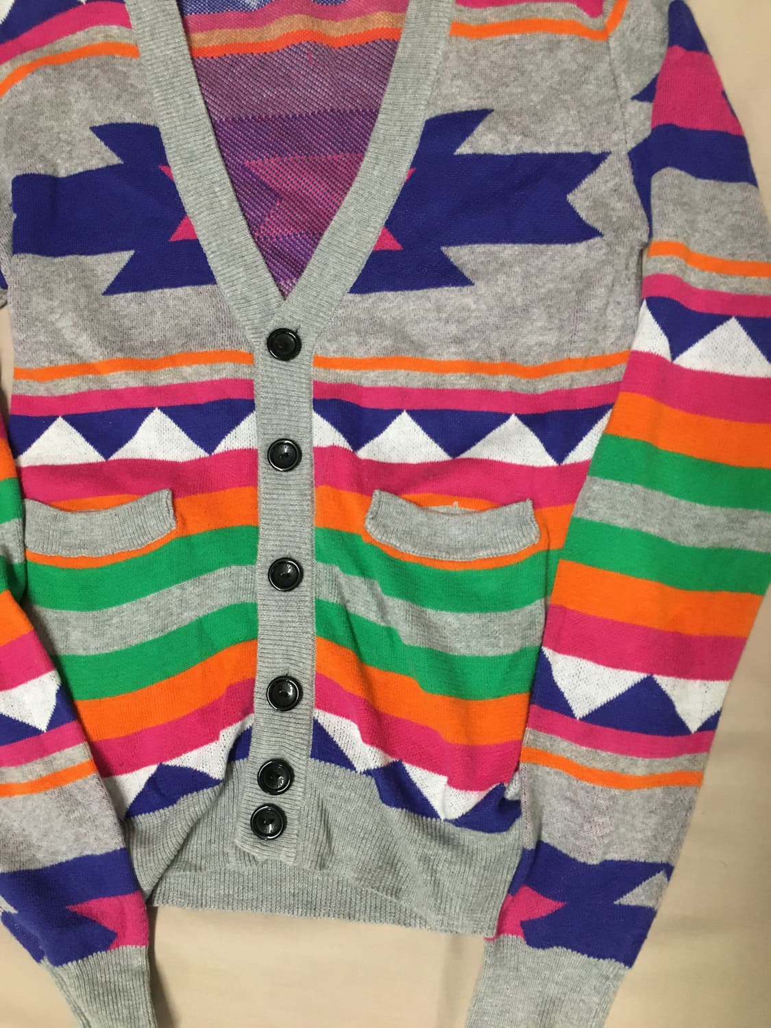 급처! 조이리치 나바호 키치 가디건  상품이미지3