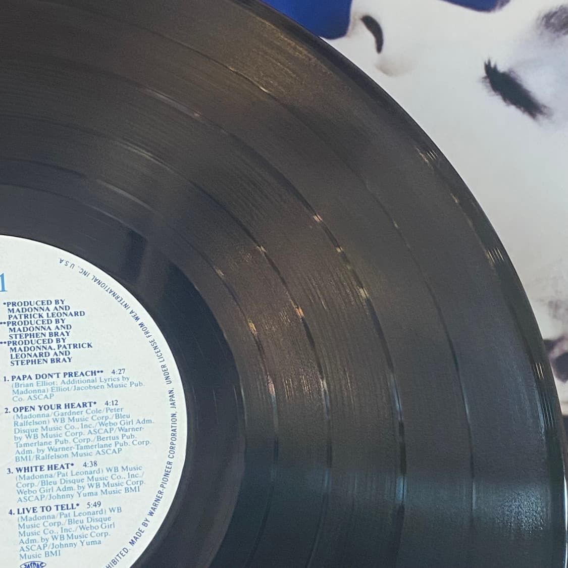 (LP) Madonna - True Blue 상품이미지6