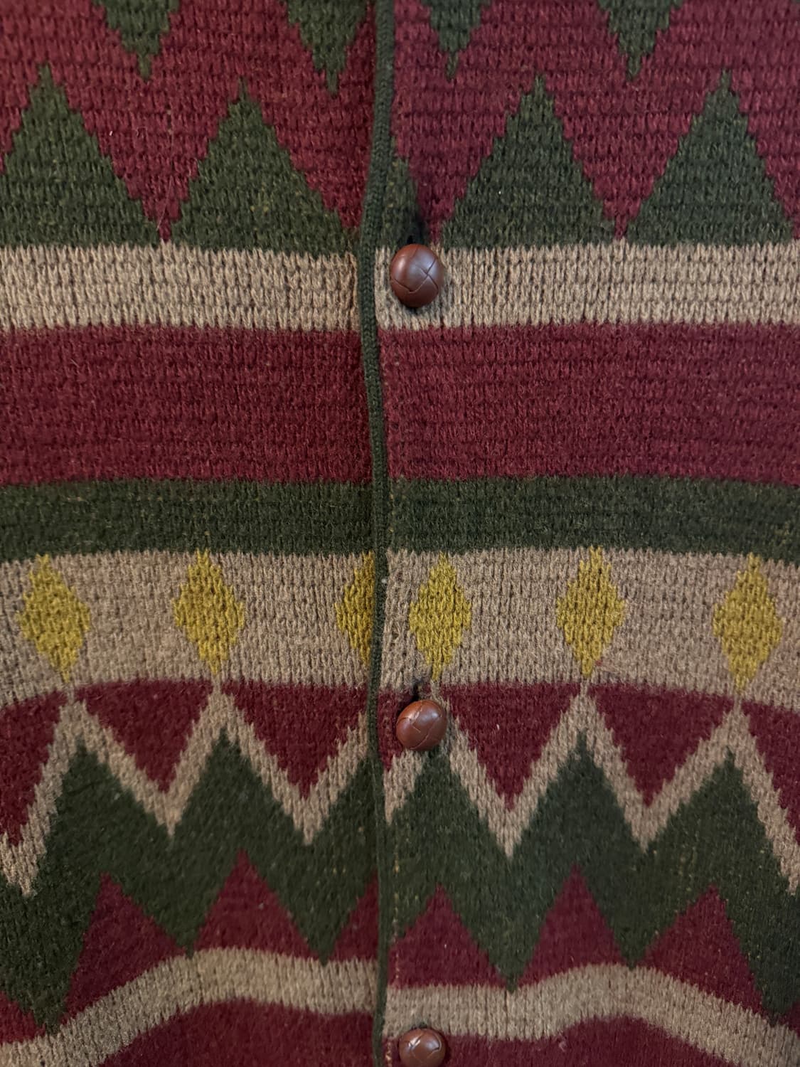 Jpn VTG CLOUD 나바호 가디건 상품이미지7
