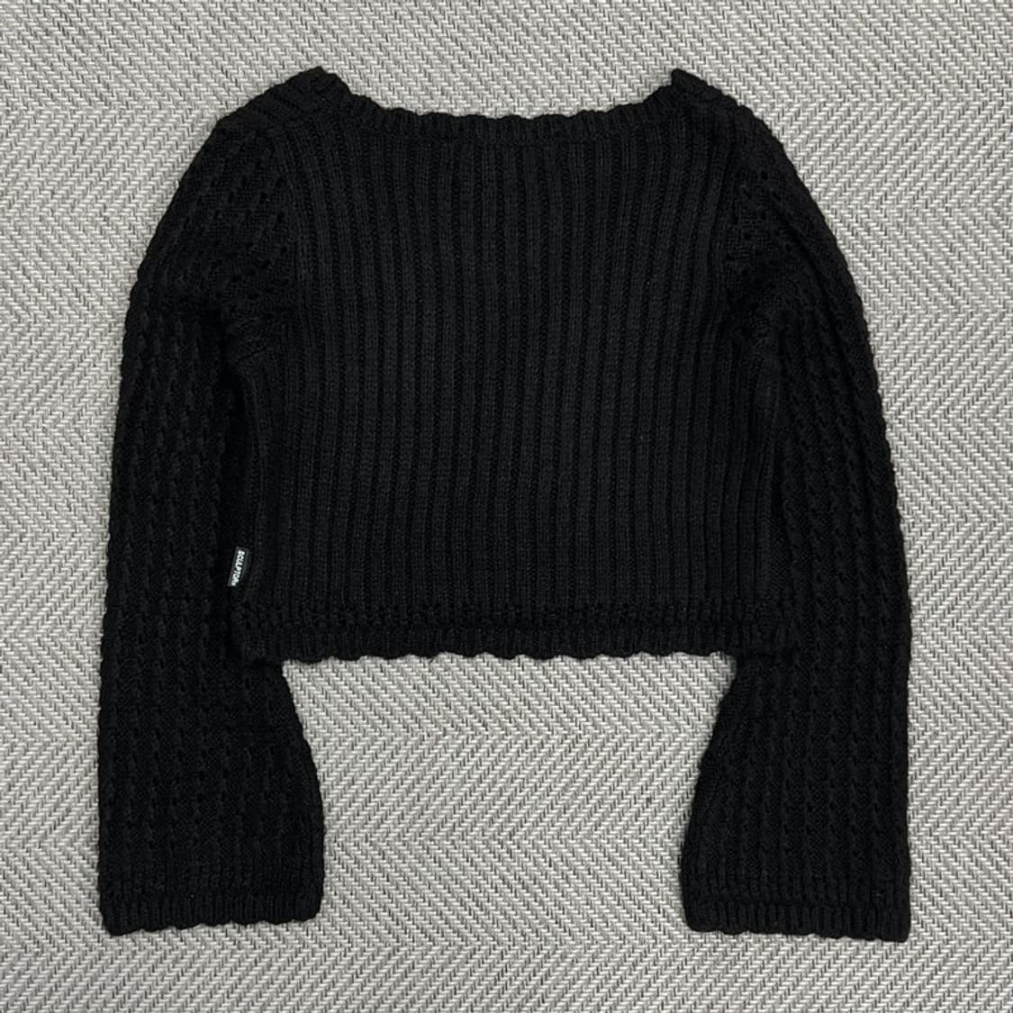 스컬프터 펀칭 가디건 v0888  상품이미지2