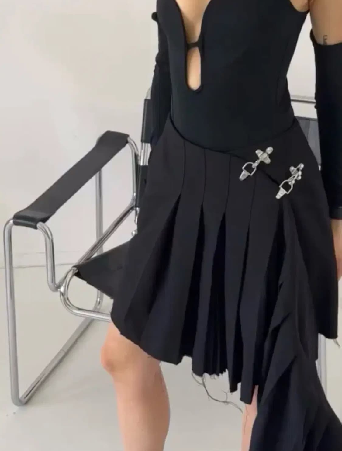 Rokh h&m skirt 상품이미지2