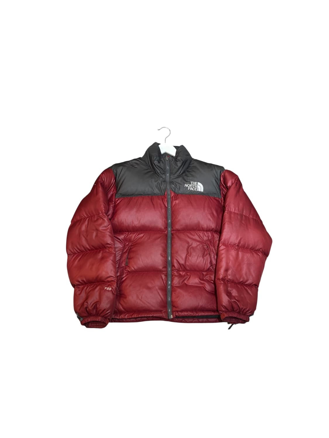 노스페이스 700 버건디 레드 구스다운 패딩  상품이미지1