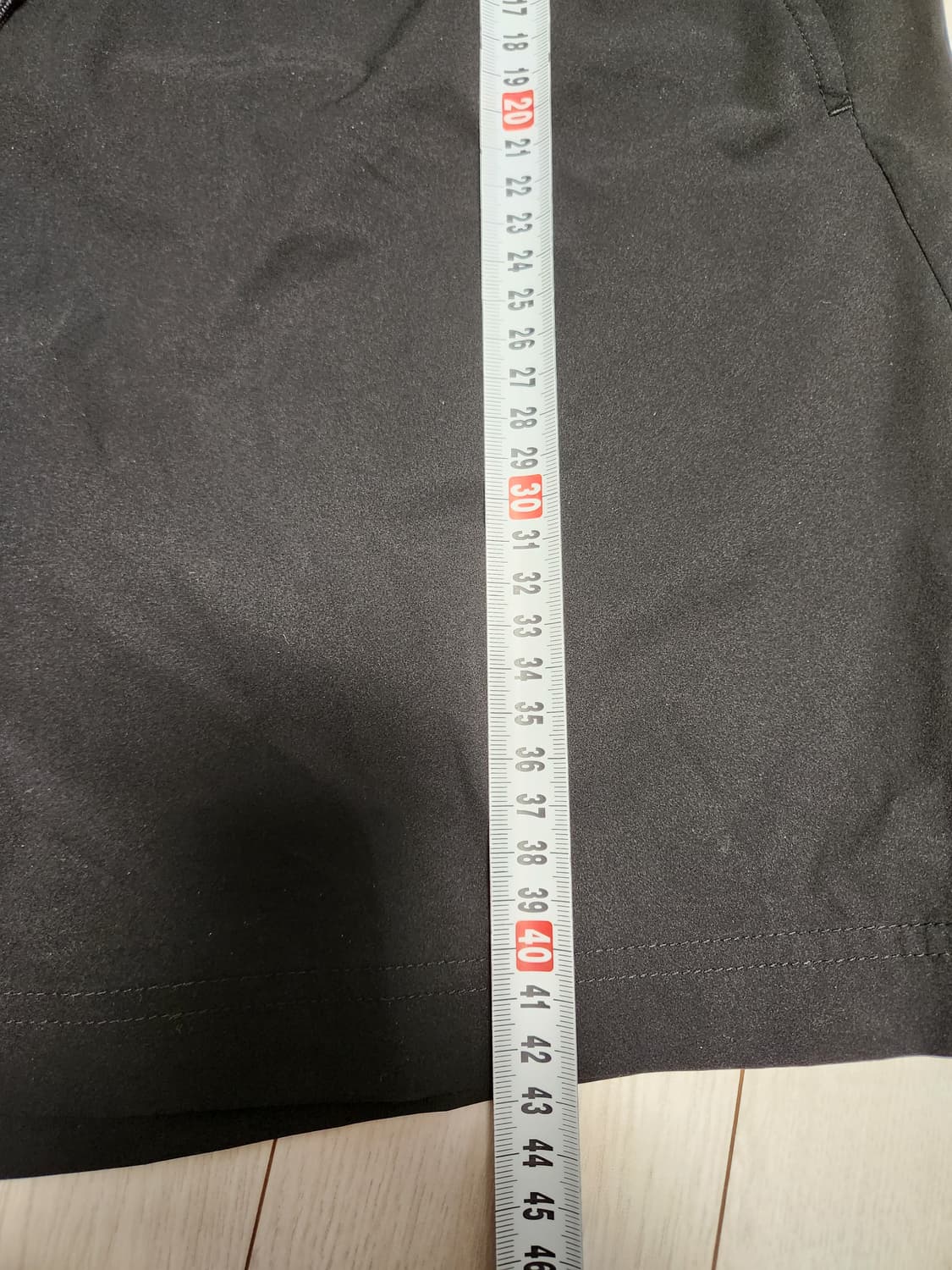 새상품급)엄브로 미니로고 트리코트 블랙 반바지 (U0123SHP16) 사 상품이미지3