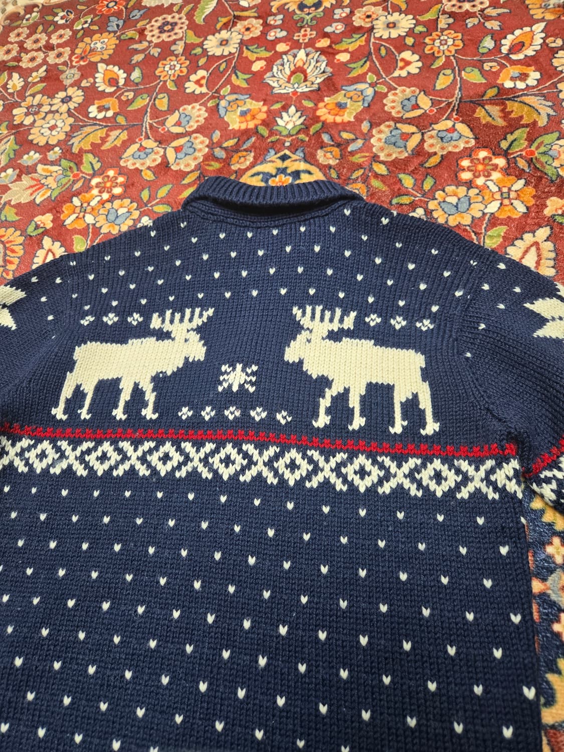 폴로 랄프로렌 무스(Moose) 헨리넥 울 니트.M 상품이미지7