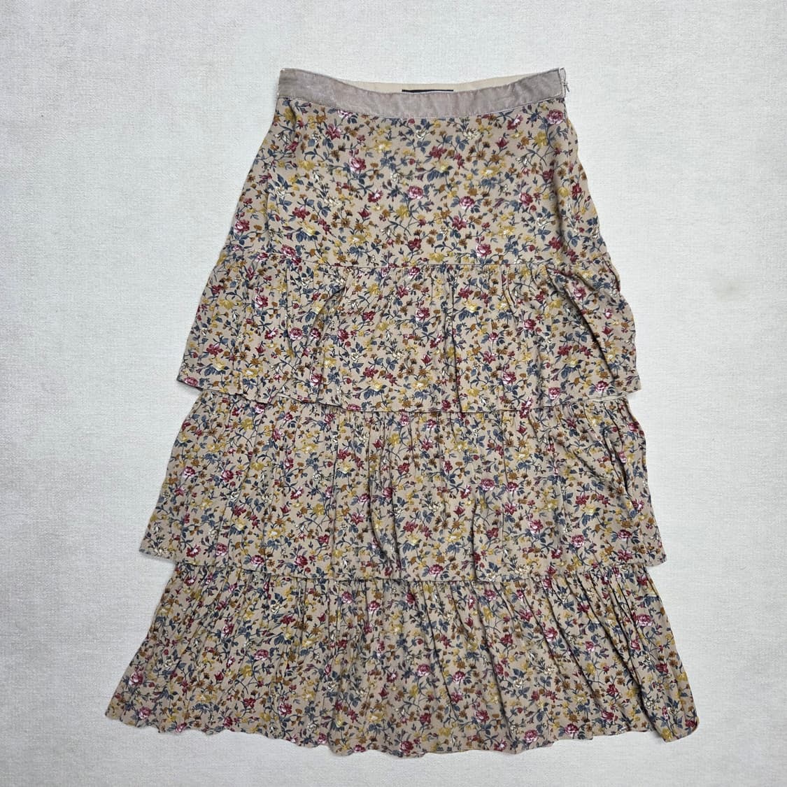 Jill Stuart 질스튜어트 플라워 티어드 롱 스커트 상품이미지1