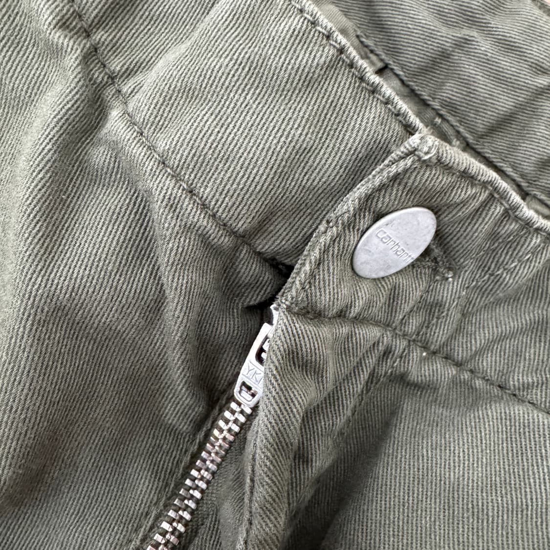 30 칼하트 카키 레귤러 카고 팬츠 상품이미지5