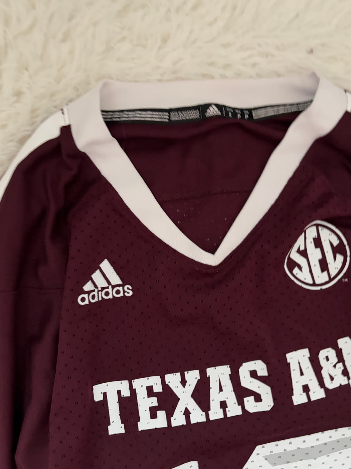  Adidas Burgundy Football T-Shirt 상품이미지6