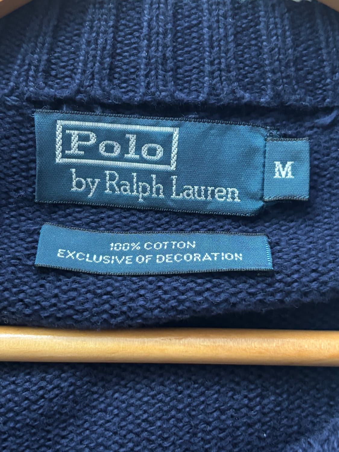 폴로 빅포니 뉴욕 니트집업 팝니다 상품이미지4