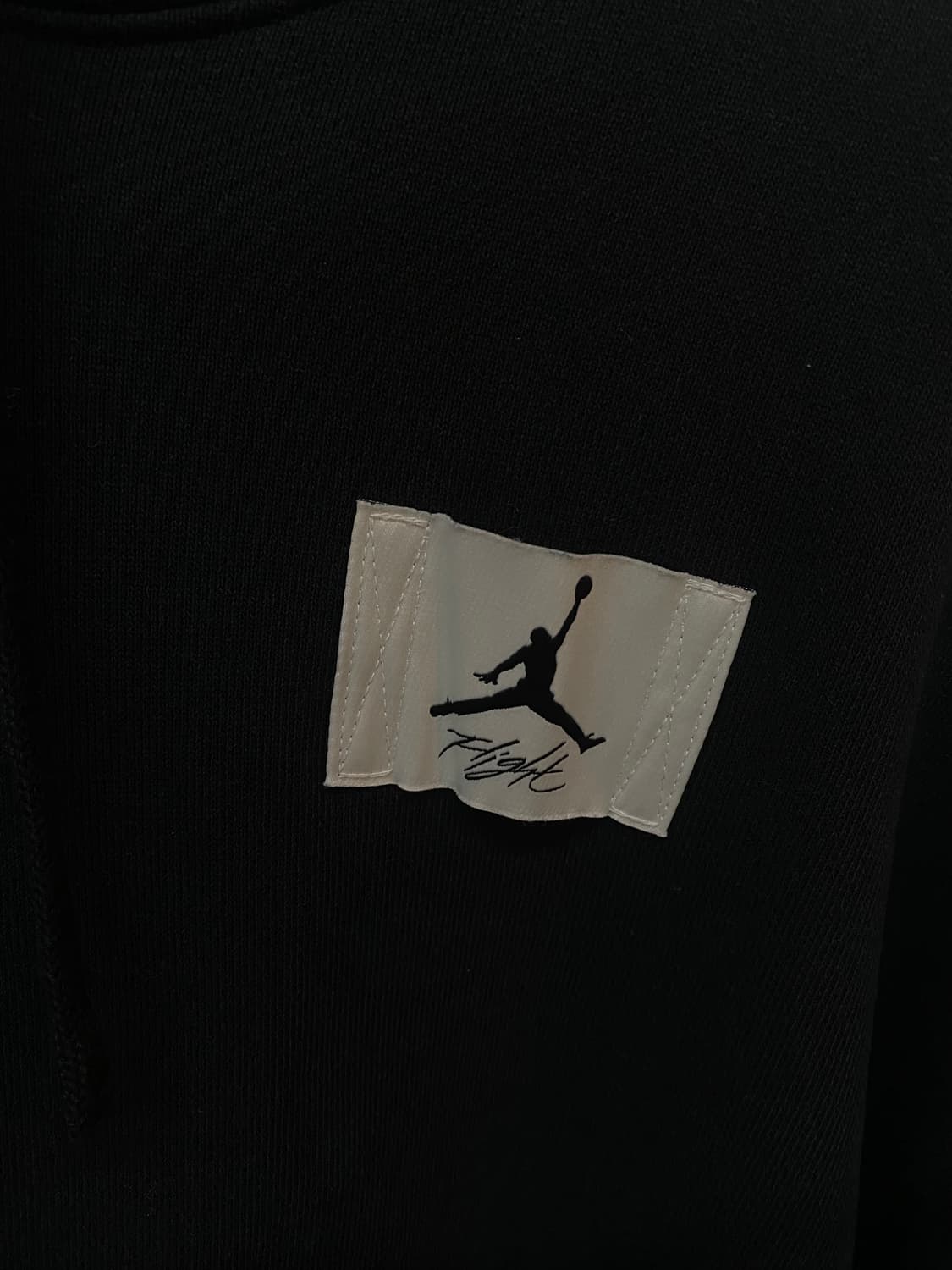 정품 조던 플라이트 후드티 블랙 L 1회착용 상품이미지5