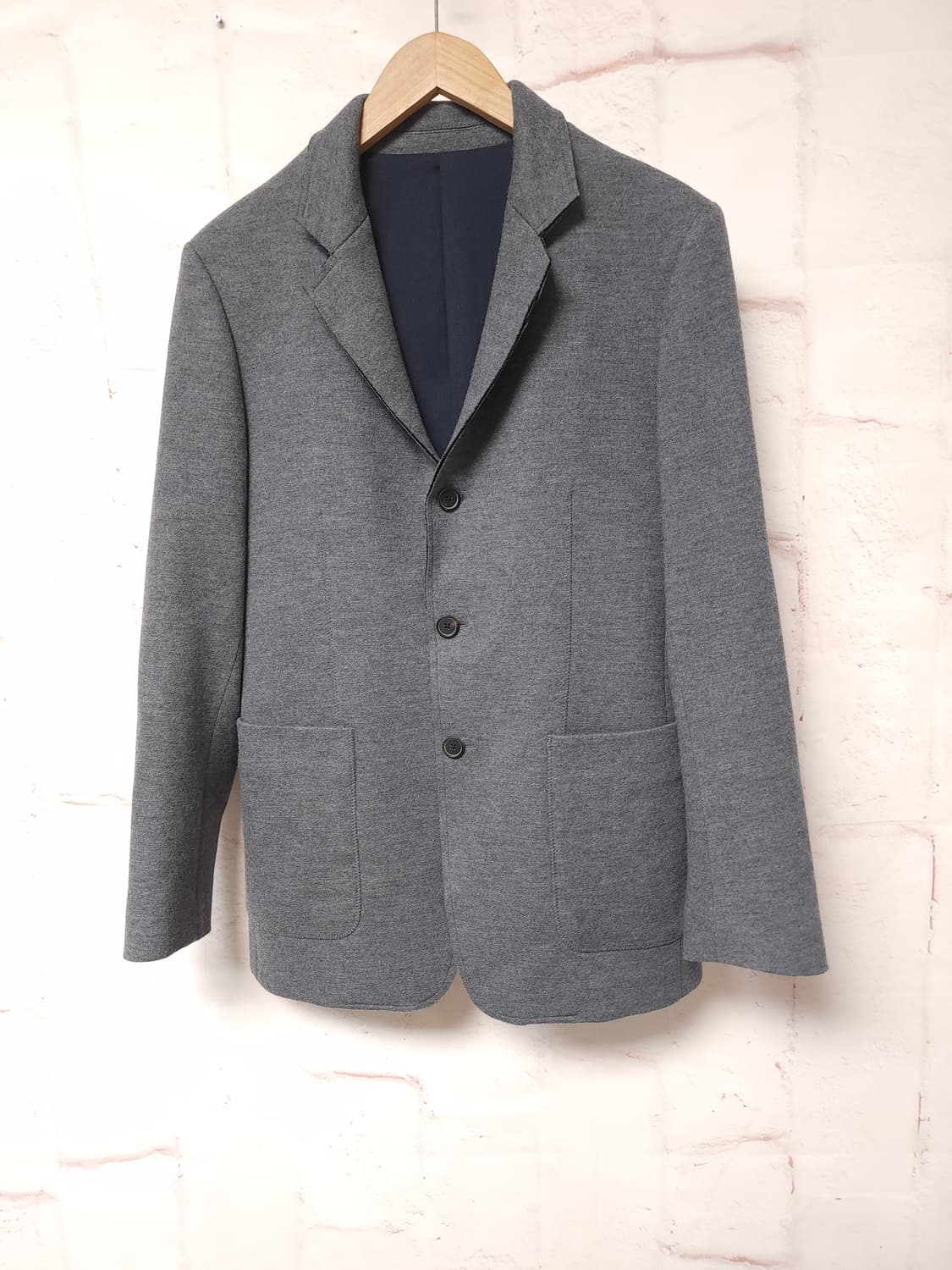 타임울 소재 블레이저 자켓 상품이미지1