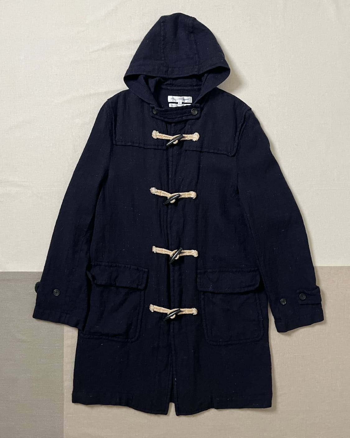 꼼데가르송 네프 울 더플코트 comme des garcons shirt 상품이미지1