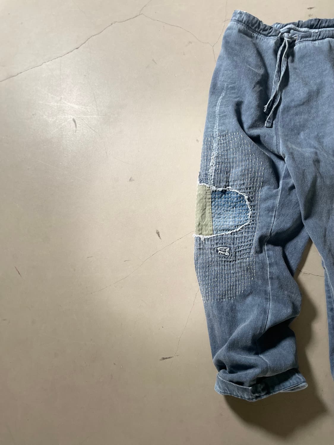 KZ Atelier Sashiko Repair Easy Pants 상품이미지2
