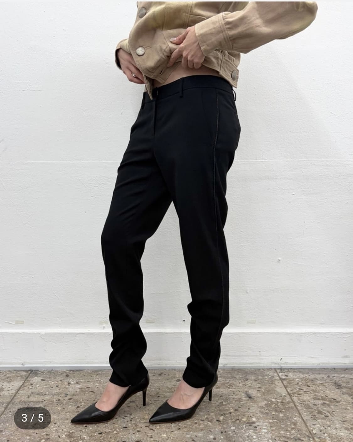 띠어리 theory SIDE-ZIP PIPED TROUSERS 상품이미지2