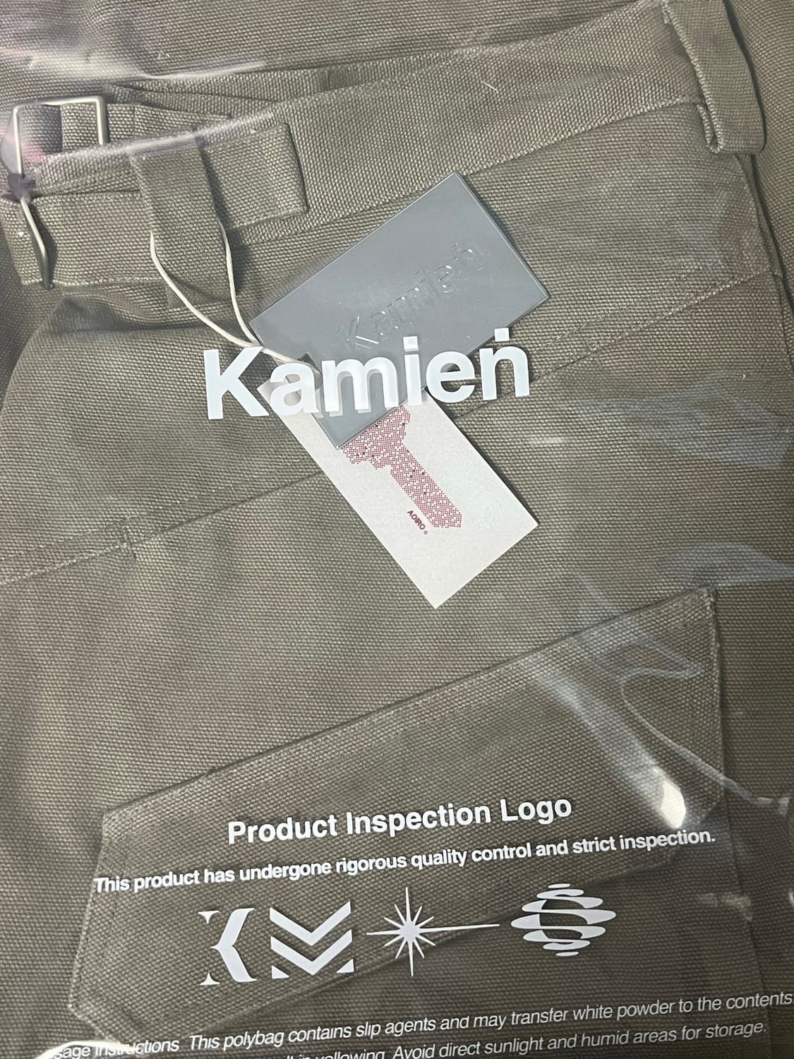 [2size] 카미엔 X 아오이로 247 워크 팬츠 상품이미지2