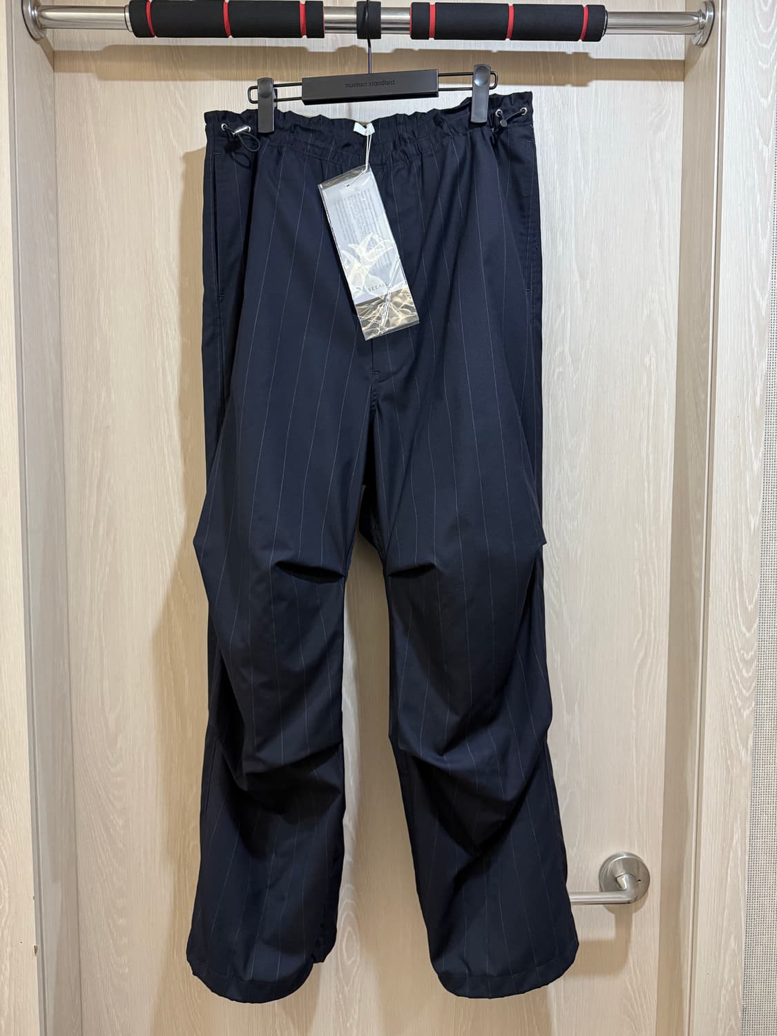 Seeall / new snow camo pants 네이비 스트라이프 3 상품이미지1