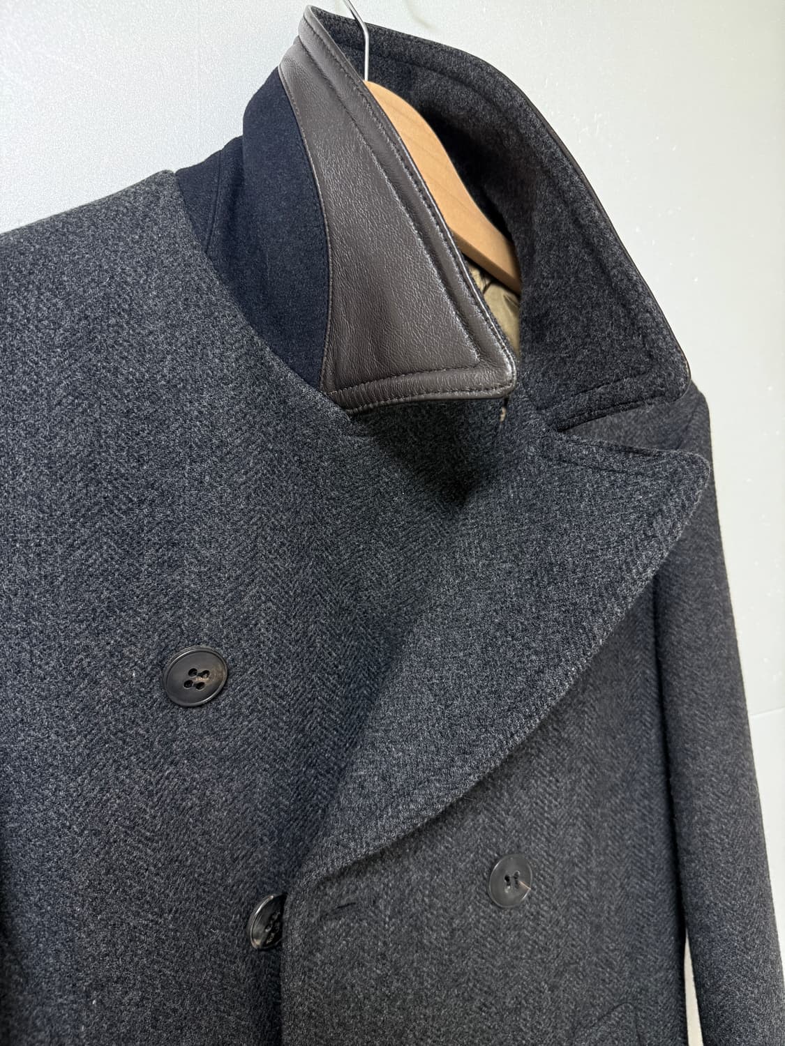 커스텀멜로우 더블 울코트 그레이 100 / 2회착용 상품이미지6