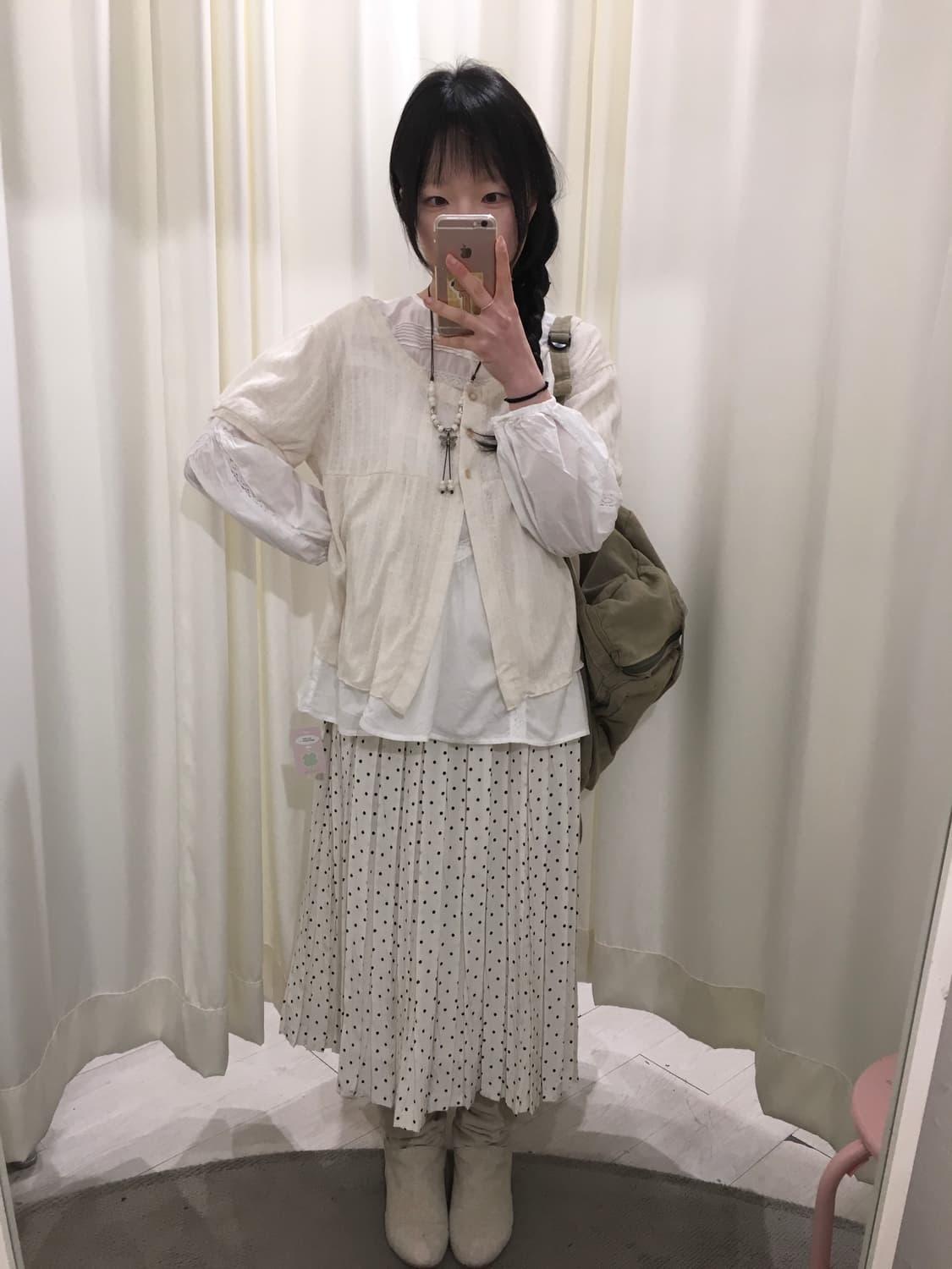 Nini lack crochet cardigan 상품이미지3