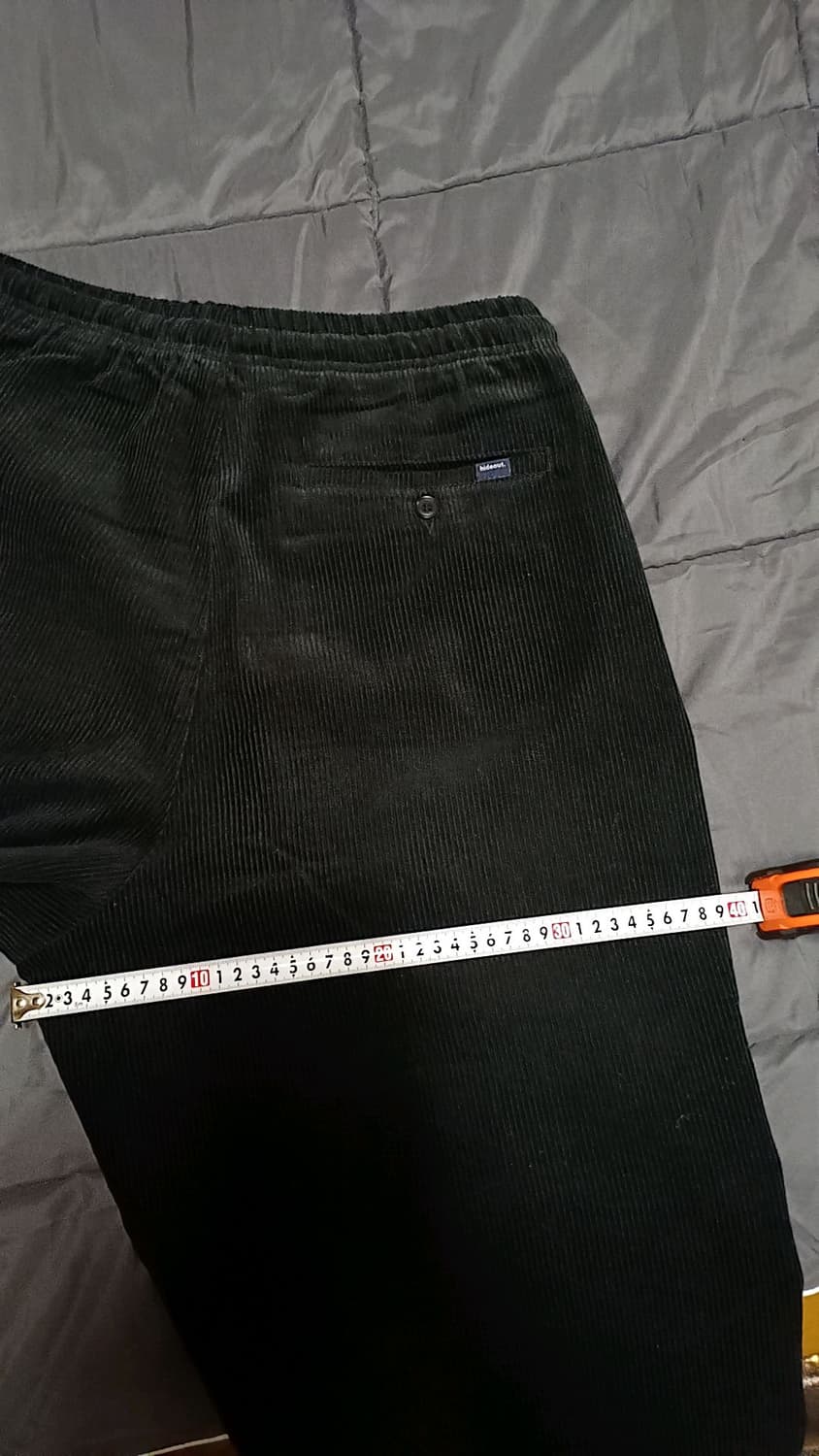 하이드아웃 와이드 코듀로이팬츠 33인치 기장101 상품이미지7