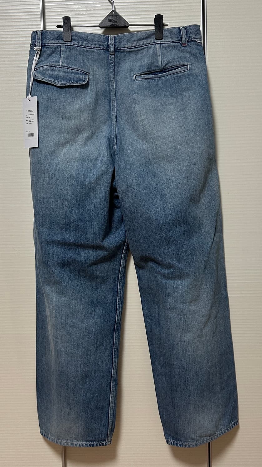 그라프페이퍼 셀비지 데님 투턱 팬츠 2사이즈 판매합니다 상품이미지2