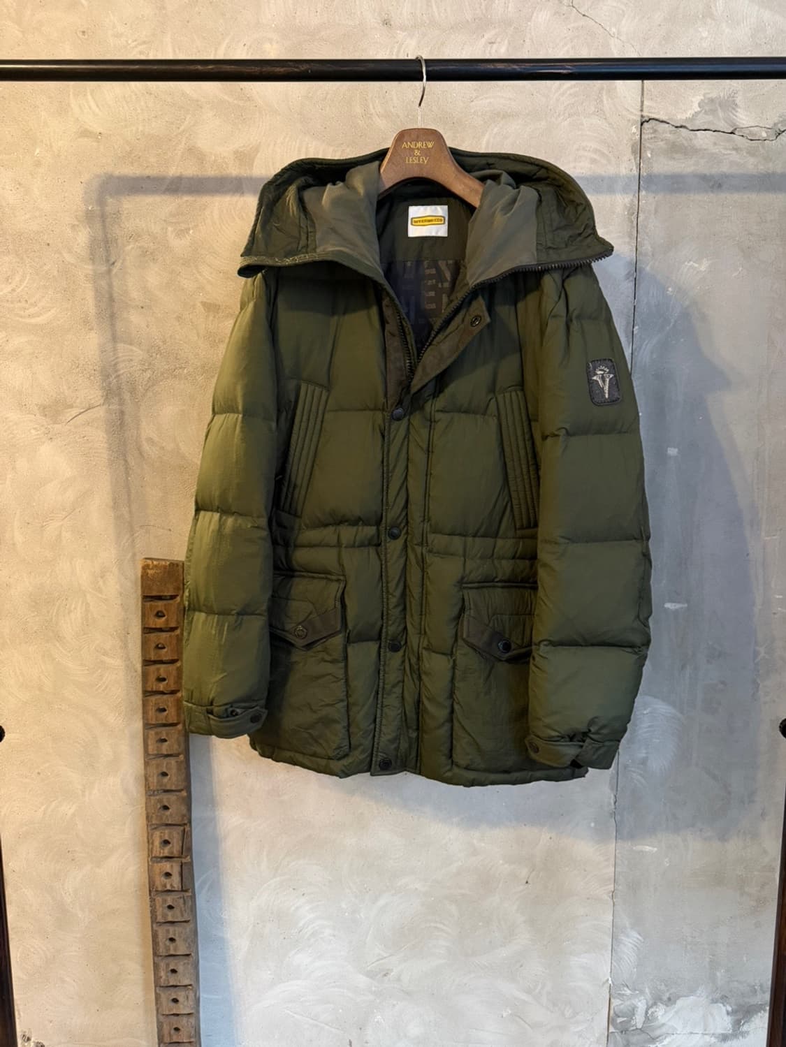 인터메조 다운 패딩 코트 100 상품이미지10