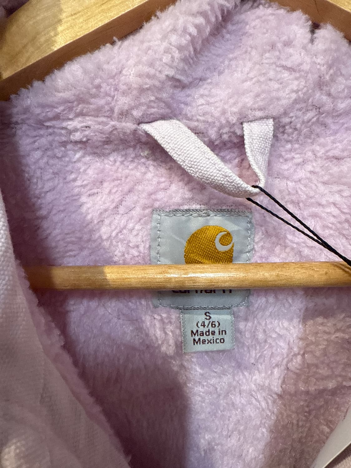 칼하트 연보라 플리스 후드 베스트 조끼 상품이미지3