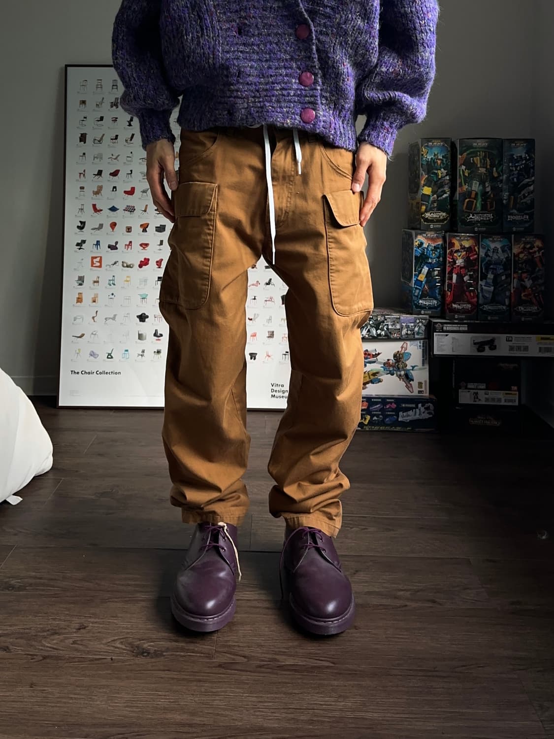 Mind Blow 빅 포켓 테이퍼드 트라우저 상품이미지4