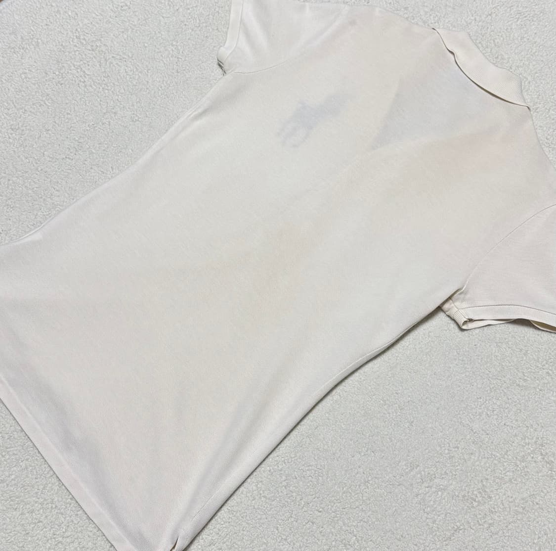 폴로 랄프로렌 빅포니 블랙비즈 크림 반팔 상품이미지9