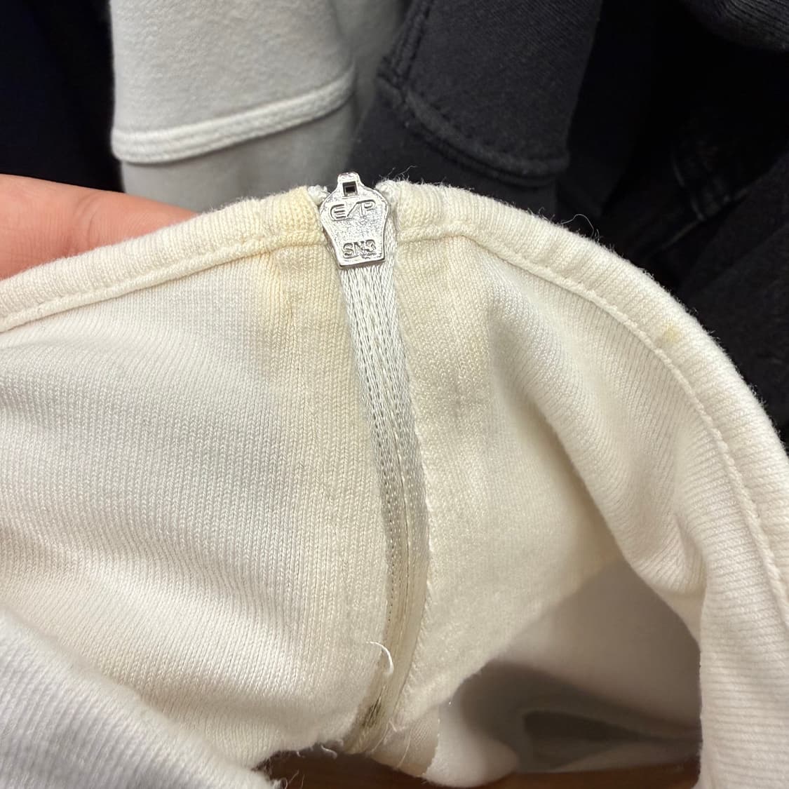 M 폴로랄프로렌 골프 빅포니 여성용 화이트 니트 집업 상품이미지6