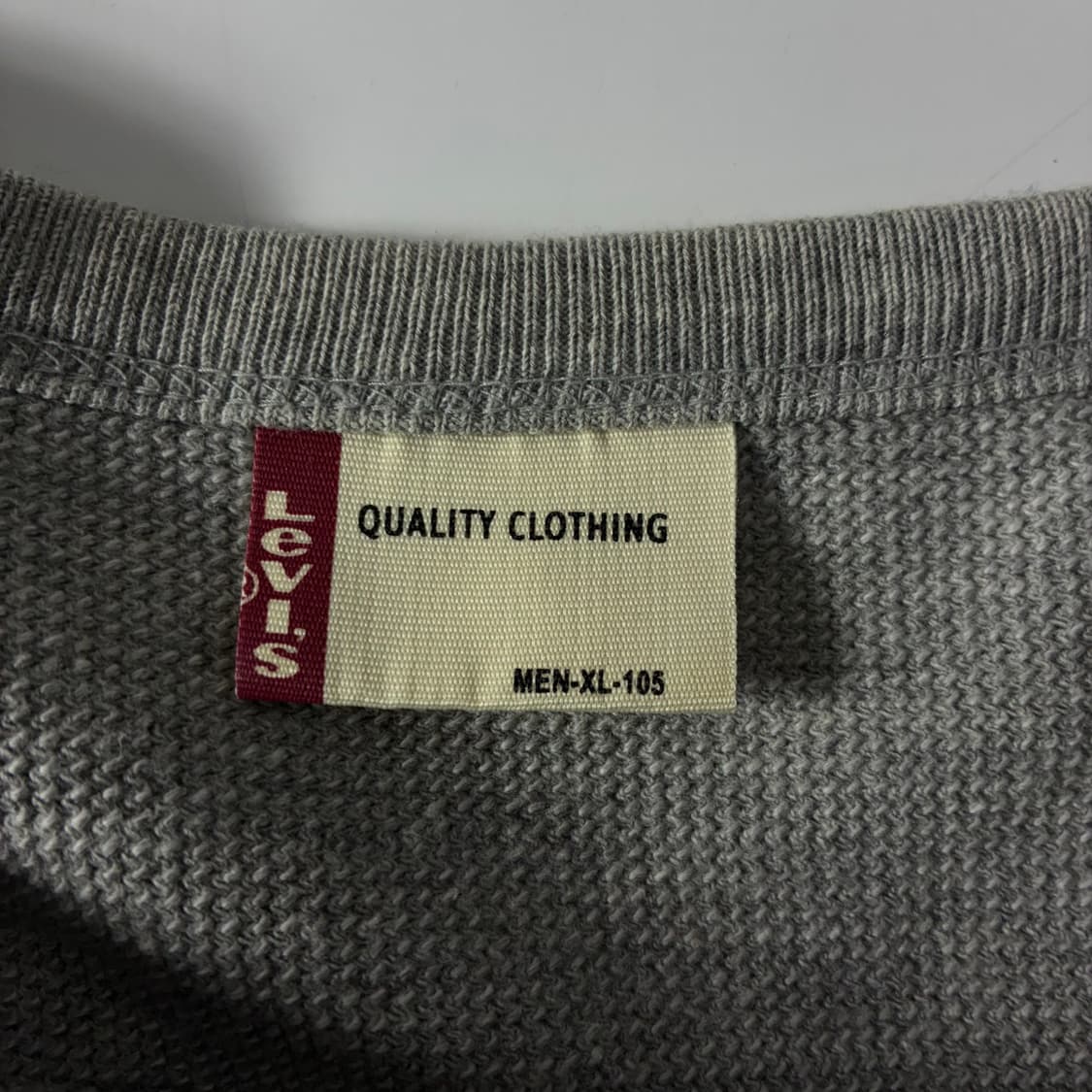 Levi's  리바이스 엘보패치 그레이 롱슬리브   상품이미지6