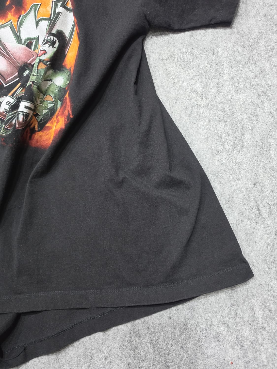 Rockvolution 락볼루션 kiss 락밴드 락티 반팔티 XL 상품이미지5