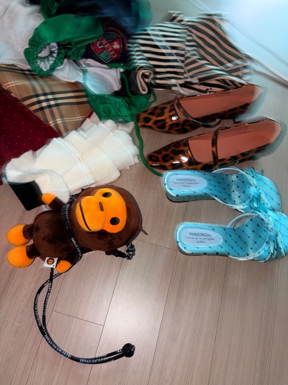 베이프히스테릭 핀터깔아일릿코어일본빈티지 직수입 한정판유일매물 재고정리 상품이미지2