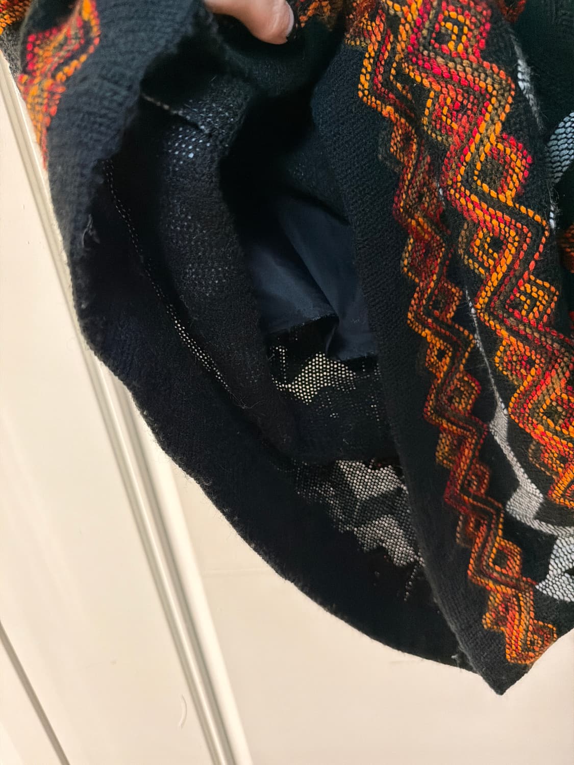 일본빈티지 자수 맥시 롱 니트스커트 상품이미지7