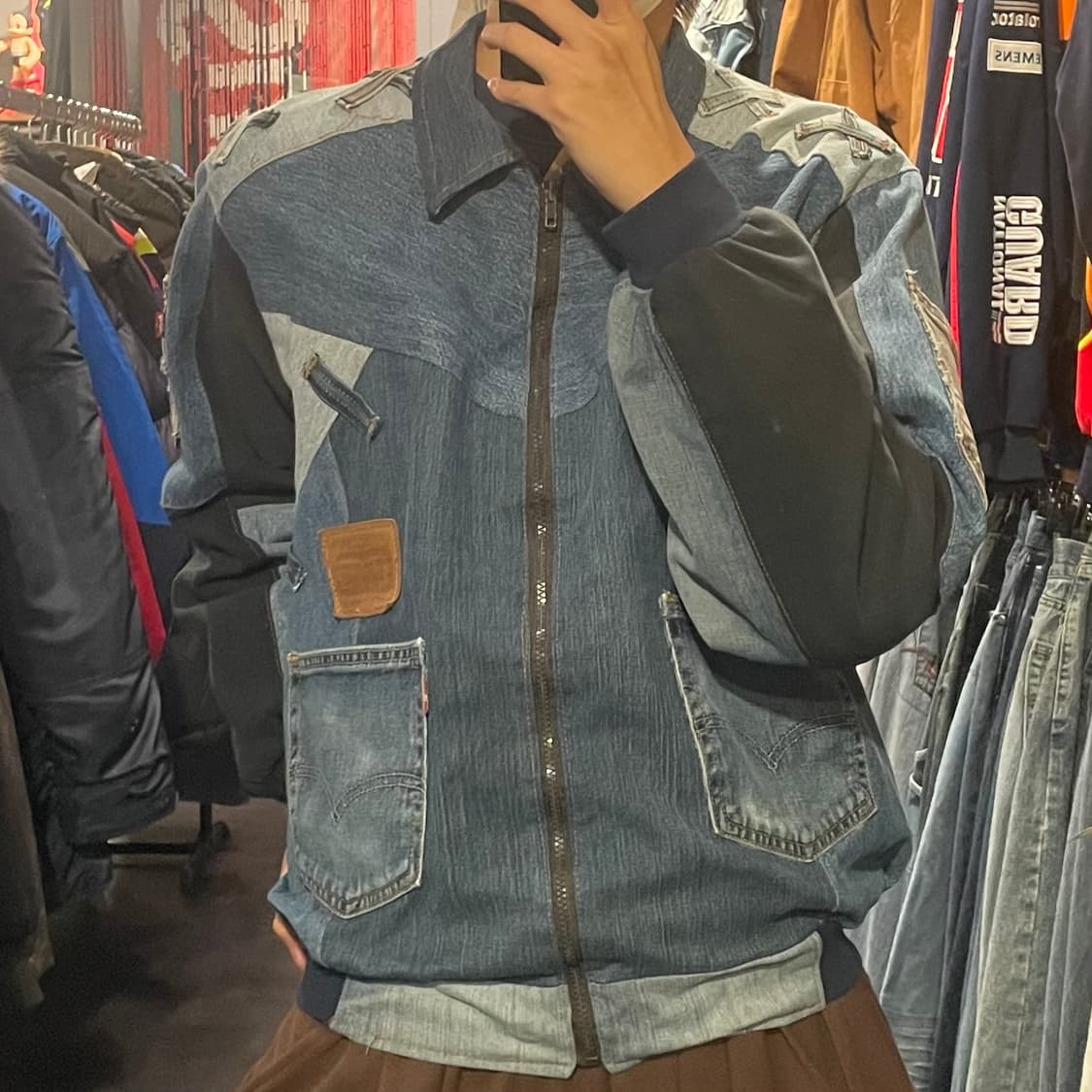 [IM] 리바이스 리메이크 데님 카라 자켓 상품이미지4